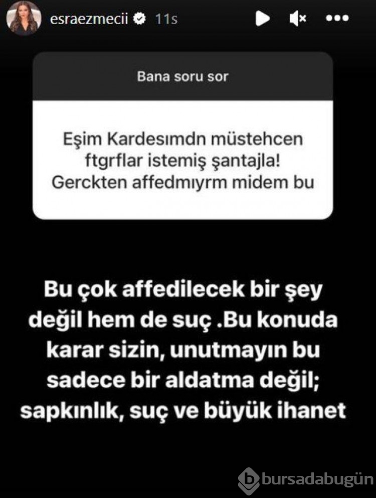 Esra Ezmeci'ye gelen mesaj yine şok etti