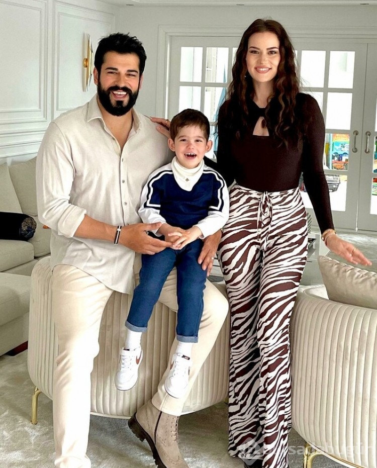 Fahriye Evcen oğlunun dans ettiği anları paylaştı