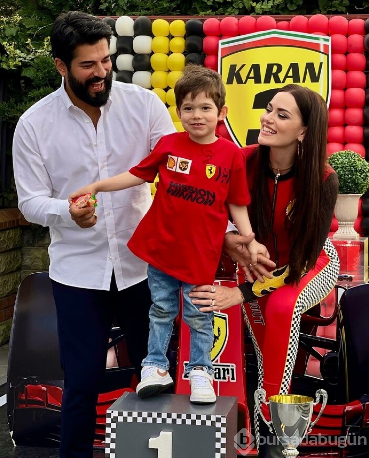 Fahriye Evcen oğlunun dans ettiği anları paylaştı