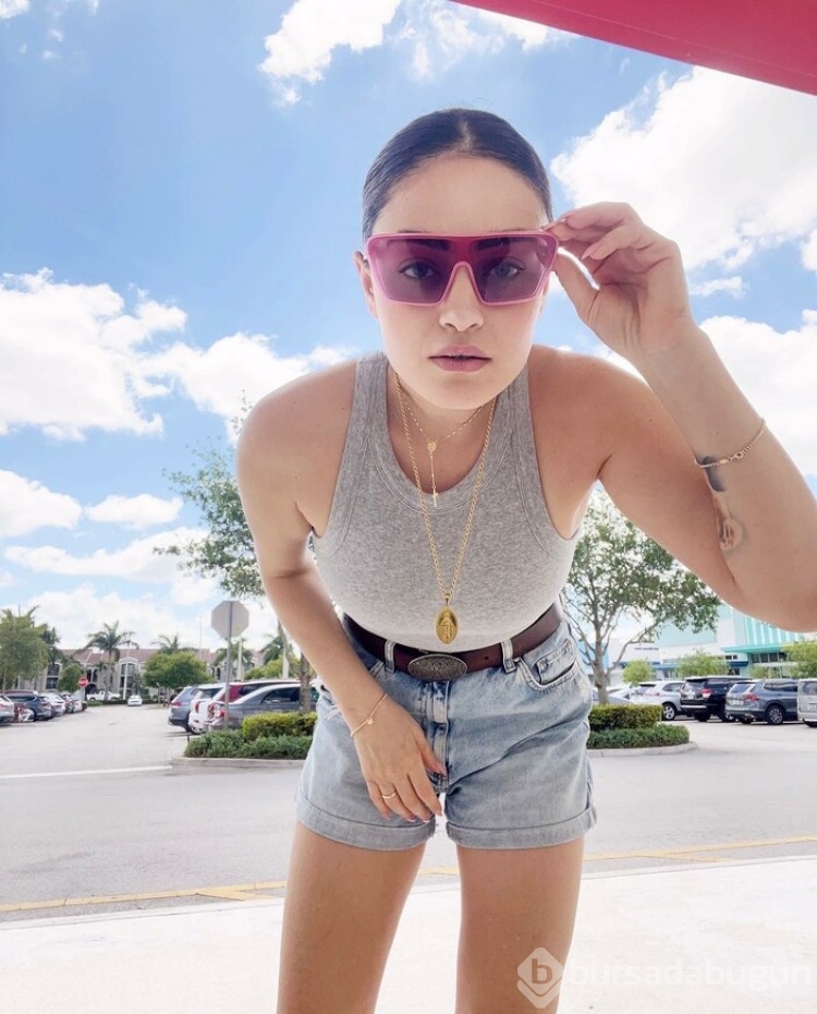 Dilan Çıtak Tatlıses Miami'den fit halini paylaştı
