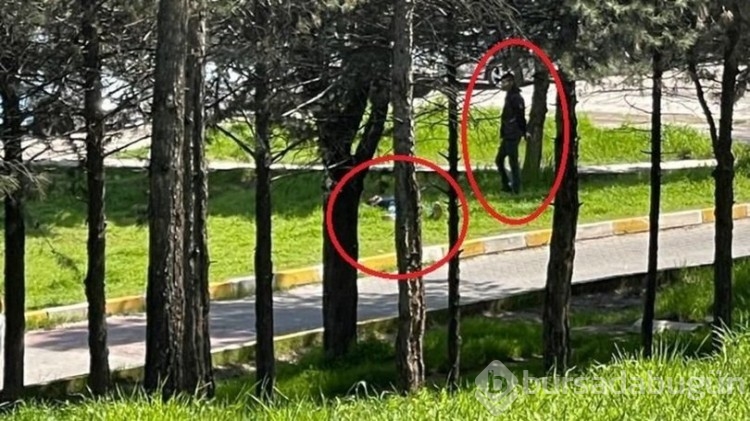 Öldürüp başında bekledi!