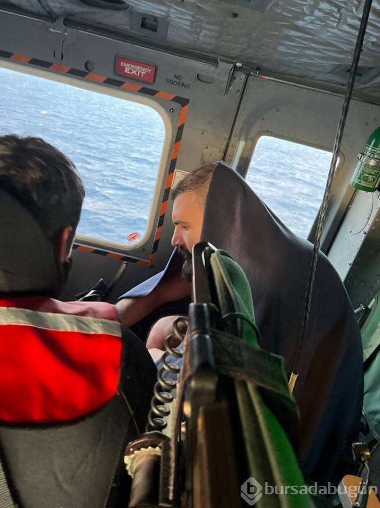 Antalya açıklarında ticari gemi battı