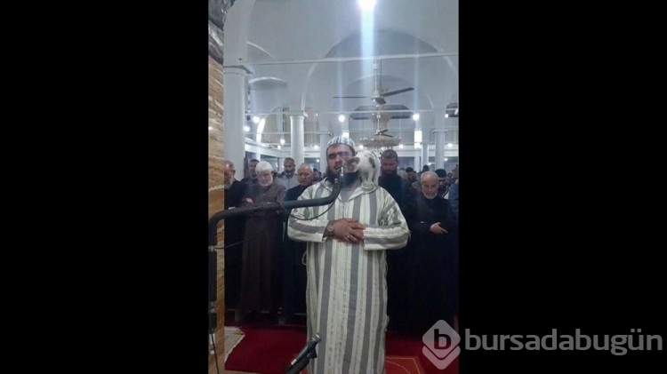 Teravih namazı kıldıran imamın kedi şefkatine övgüler yağdı