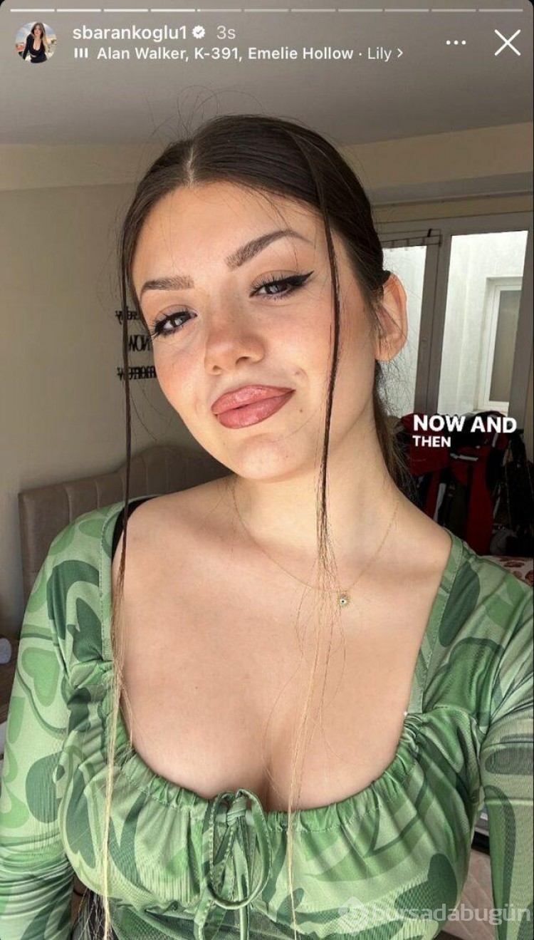 TikTok Fenomeni Simge Barankoğlu'nun dekolteli pozlarına bir bakan bir daha baktı