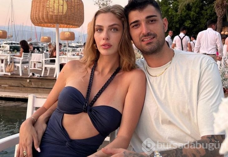 İbrahim Tatlıses'in gelini Yasemin Şefkatli transparan bluzuyla poz verdi!