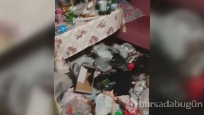 Çöp evde bulunan bebek devlet korumasında