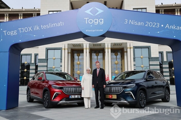 Cumhurbaşkanı ilk Togg'u teslim aldı!
