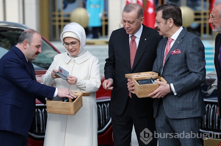 Cumhurbaşkanı ilk Togg'u teslim aldı!