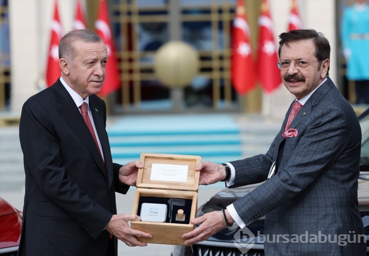 Cumhurbaşkanı ilk Togg'u teslim aldı!