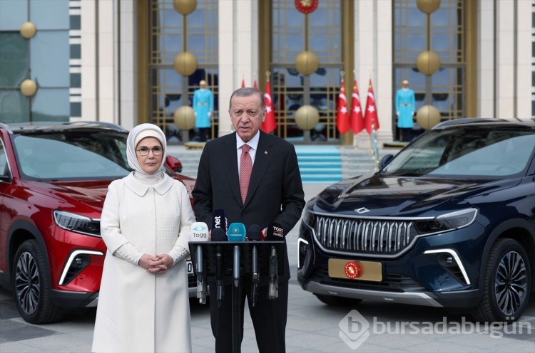 Cumhurbaşkanı ilk Togg'u teslim aldı!