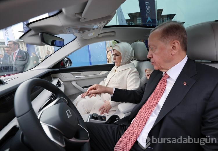 Cumhurbaşkanı ilk Togg'u teslim aldı!