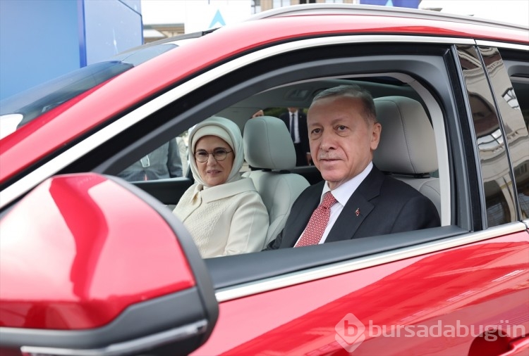 Cumhurbaşkanı ilk Togg'u teslim aldı!