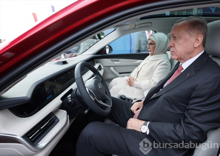Cumhurbaşkanı ilk Togg'u teslim aldı!