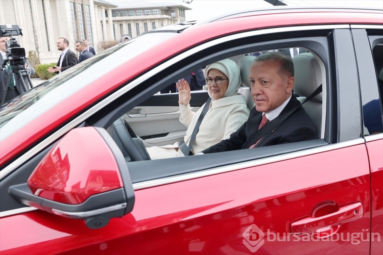 Cumhurbaşkanı ilk Togg'u teslim aldı!