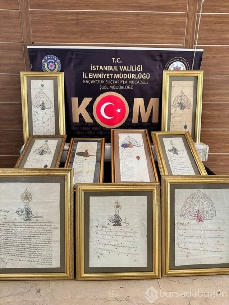 Tarihi eser satan 4 kişi polis engeline takıldı