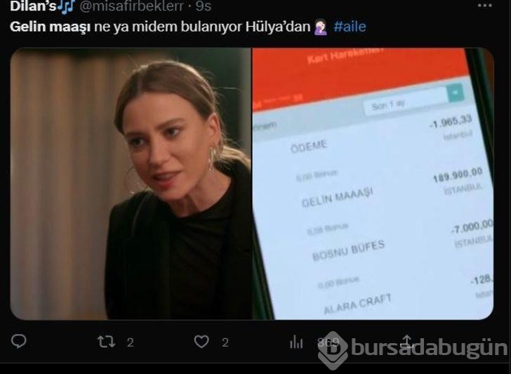 Oyuncu Serenay Sarıkaya'ya gelen 'gelin maaşı' gündem oldu