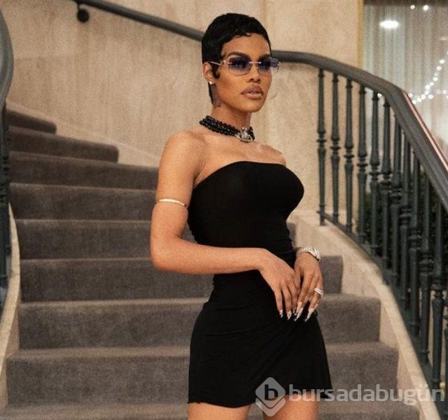 Şarkıcı Teyana Taylor'ın Göğüs dekolteli pozlarına beğeni yağdı! Nefes kesti
