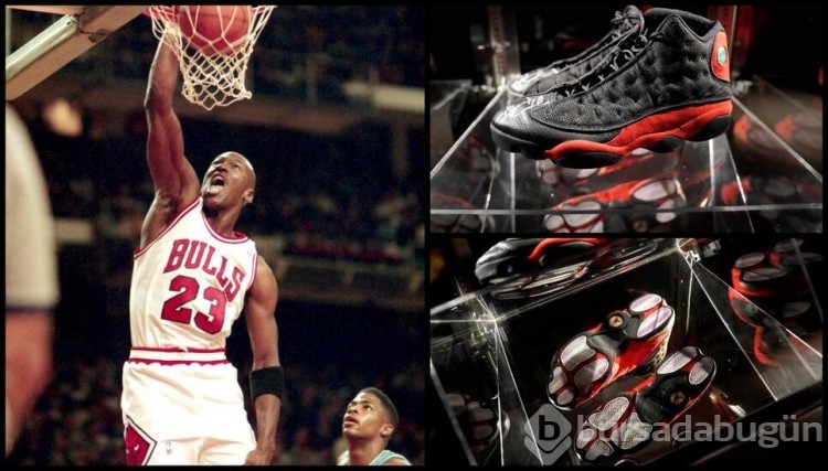 Michael Jordan'ın ayakkabıları 2,2 milyon dolara satıldı
