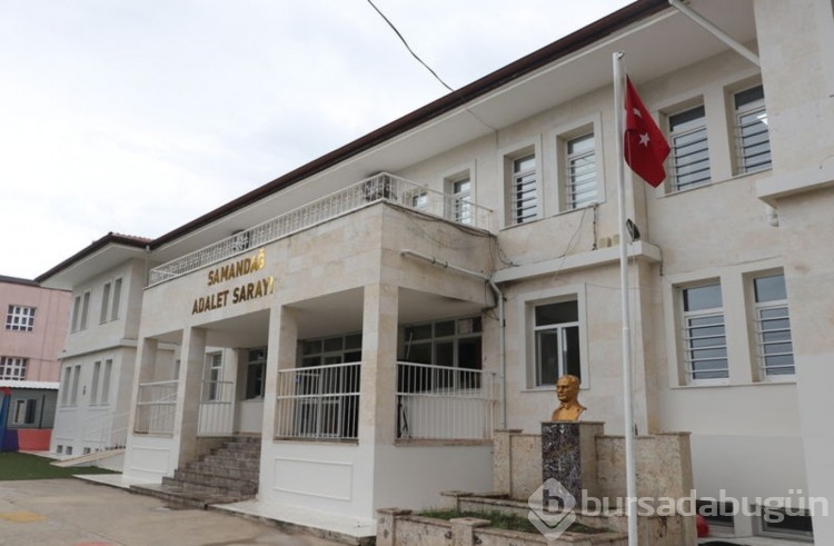 Hasar alan Samandağ Adliyesi yeni binasında hizmete girdi