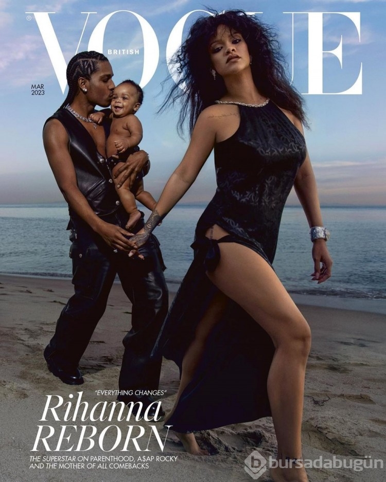 Rihanna oğlunun yeni fotoğraflarını sosyal medya hesabından paylaştı

