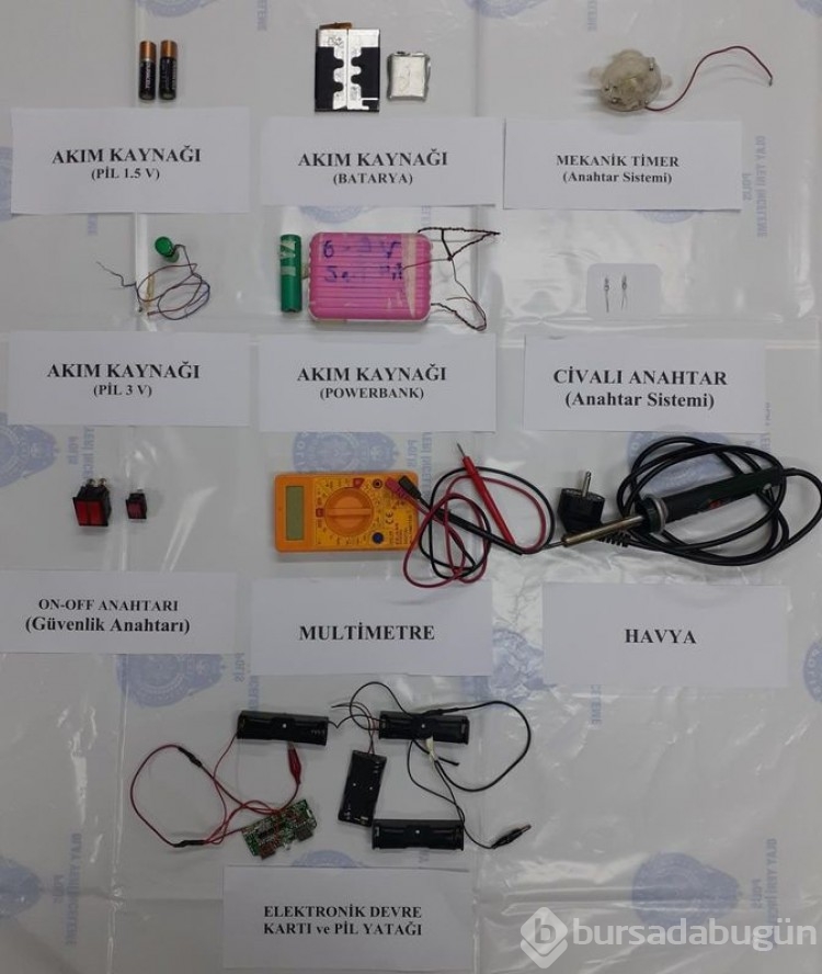 Fırında gizli bölmede yakalandı!