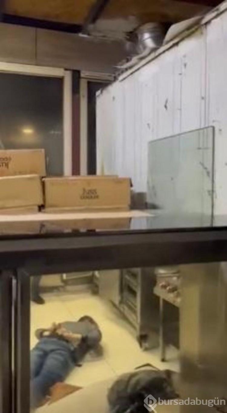 Fırında gizli bölmede yakalandı!