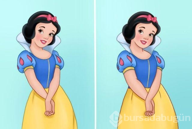 Disney prensesleri büyük beden olsaydı nasıl görünürdü?