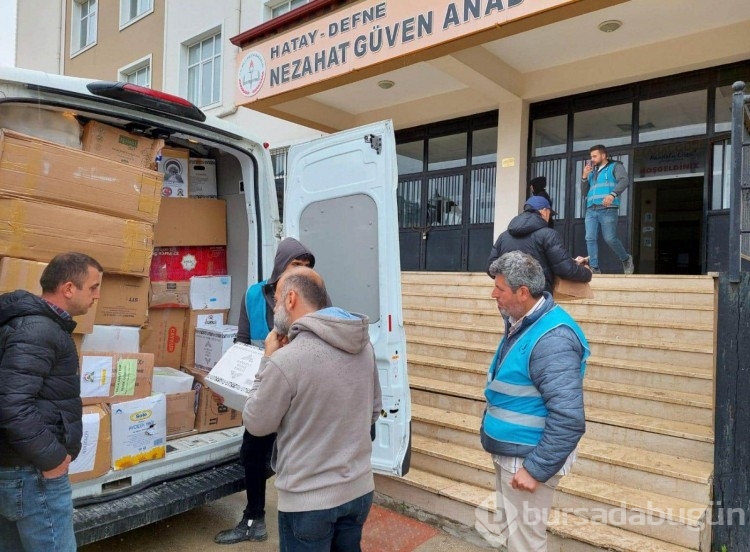 Zonguldak'tan Hatay'a 410 adet ramazan kolisi 
