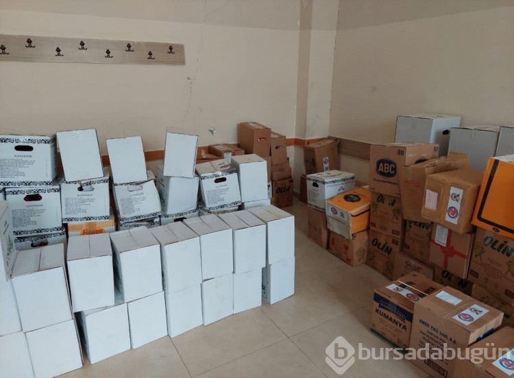 Zonguldak'tan Hatay'a 410 adet ramazan kolisi 