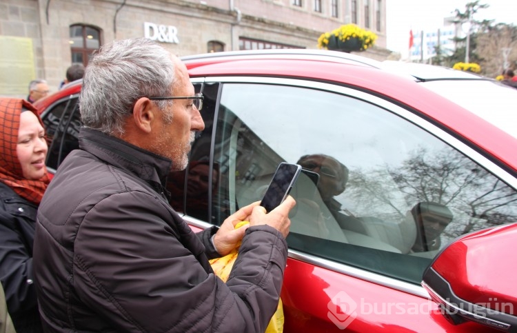 Trabzon'da TOGG yoğun ilgi gördü