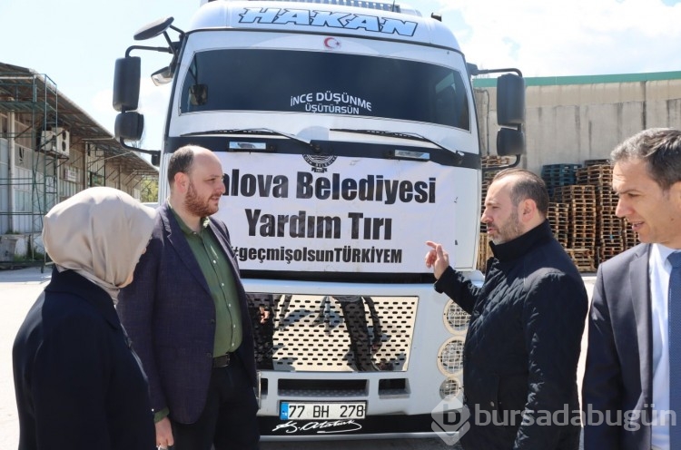 Yalova deprem bölgesine 3 bin erzak kolisi yolladı