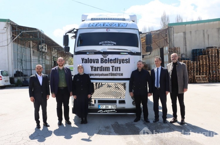 Yalova deprem bölgesine 3 bin erzak kolisi yolladı