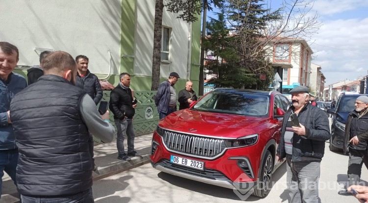 Eskişehir'e giden TOGG yoğun ilgi gördü