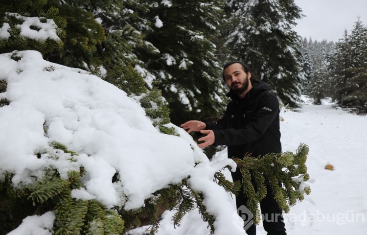 Bolu'da Nisan ayında kar sürprizi
