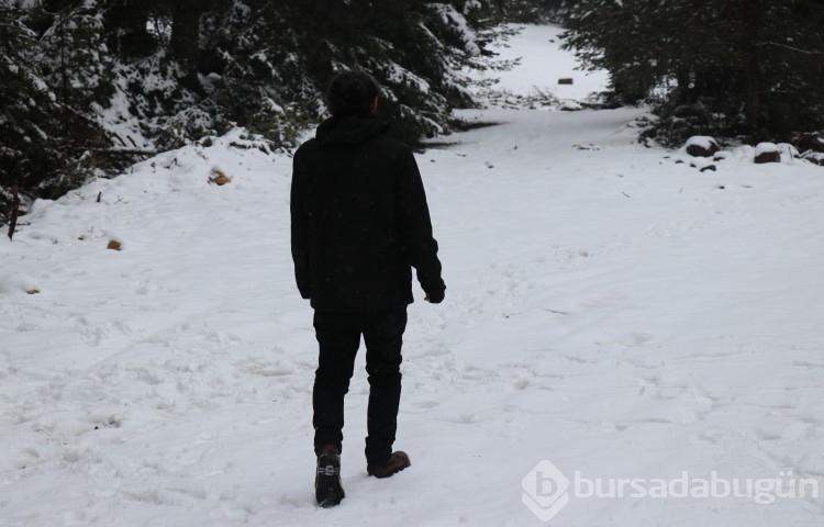 Bolu'da Nisan ayında kar sürprizi