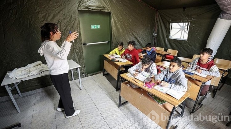 Hatay'da öğrenciler için eğitim kampüsü hazırlandı