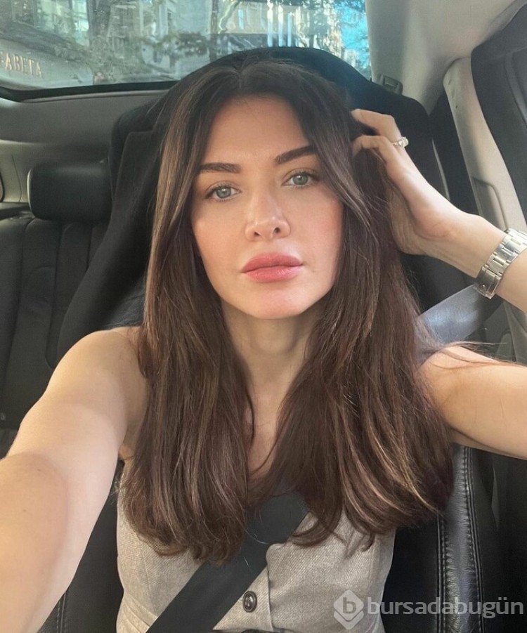 Nefise Karatay'ın kızı Maya güzelliğini annesinden almış