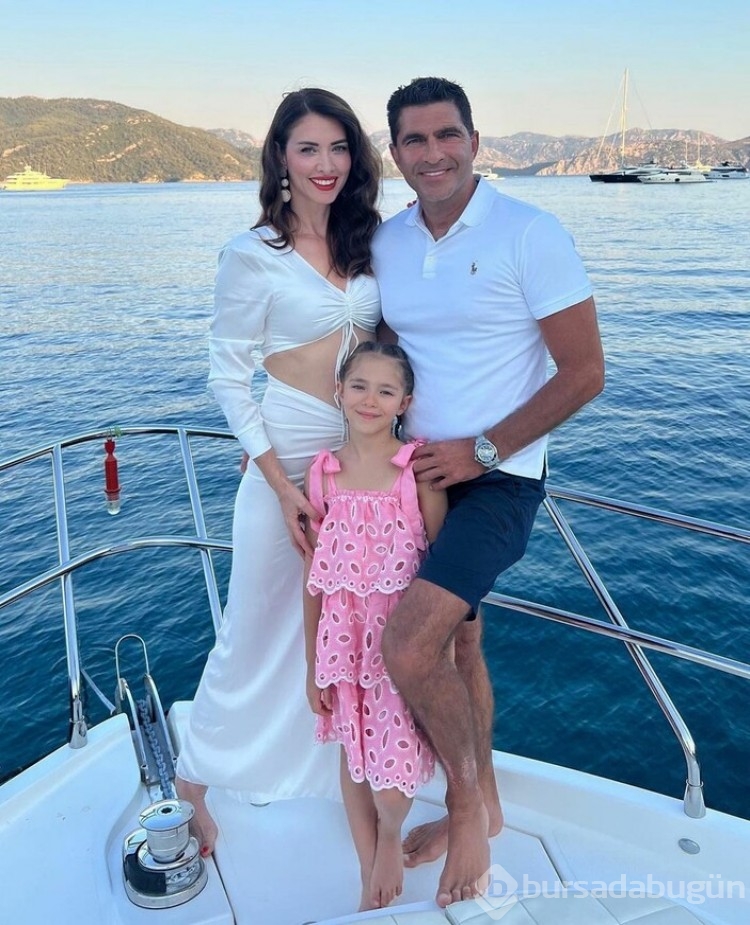 Nefise Karatay'ın kızı Maya güzelliğini annesinden almış