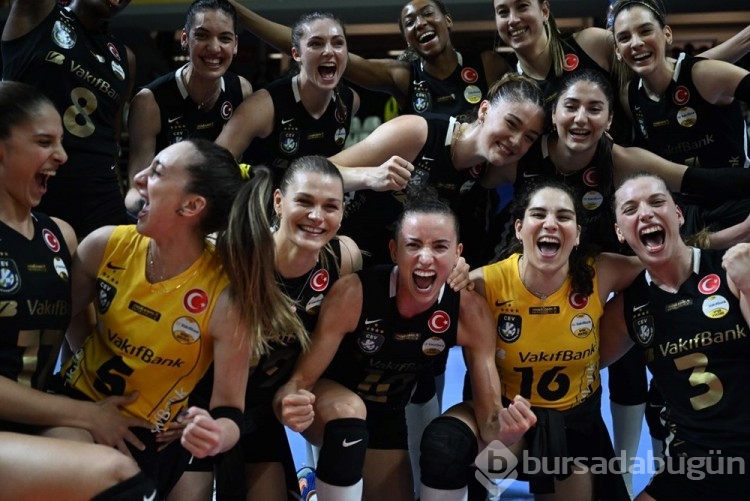 VakıfBank 9. kez Şampiyonlar Ligi'nde finale adını yazdırdı
