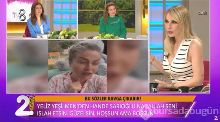 Yeliz Yeşilmen'den Hande Sarıoğlu'na sert sözler