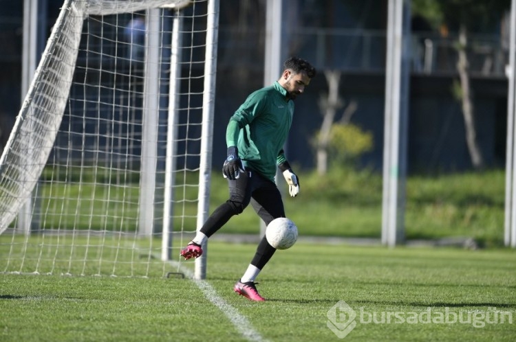 Bursaspor, Düzcespor maçı hazırlıklarını tamamladı