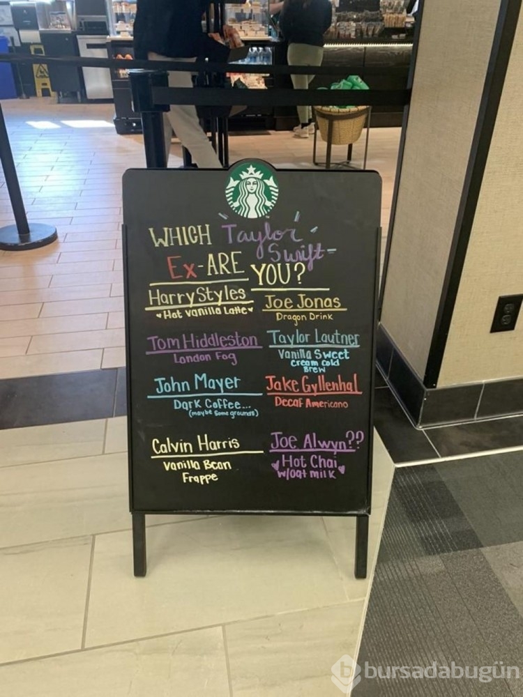 Starbucks tepki çeken "Taylor Swift menüsü"nü kaldırdı