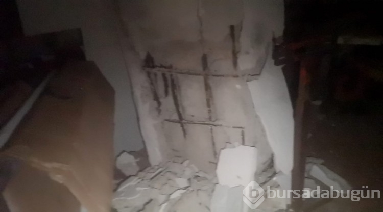 6 katlı bina çökme riski nedeniyle boşaltıldı
