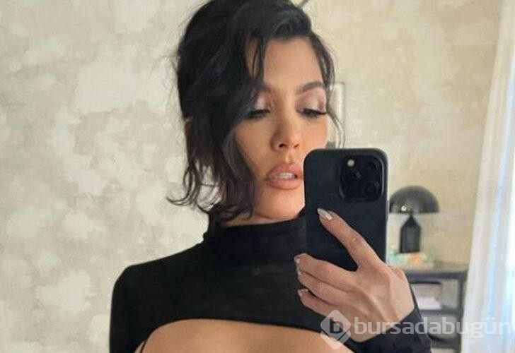 Kourtney Kardashian'ın tarzı yine beğenilmedi!