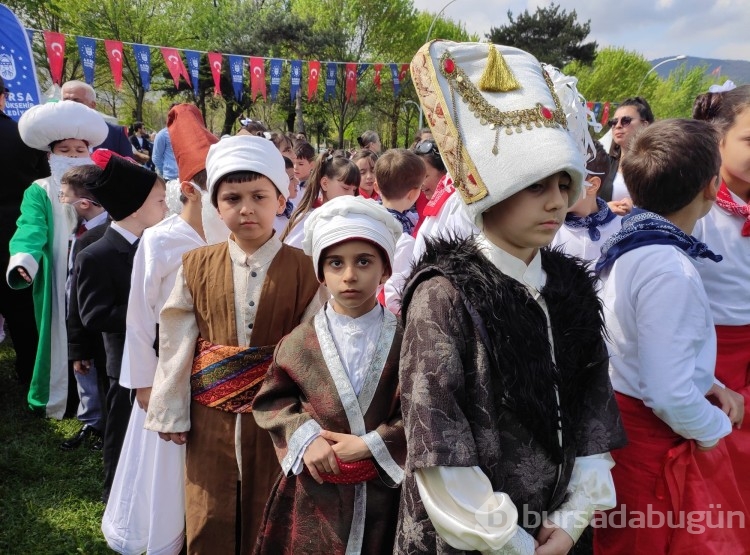 Bursa'da 23 Nisan coşkusu  