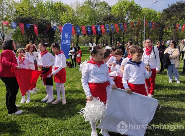 Bursa'da 23 Nisan coşkusu  