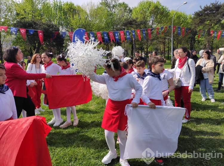 Bursa'da 23 Nisan coşkusu  