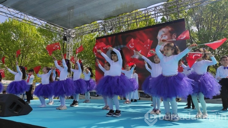 Bursa'da 23 Nisan coşkusu  