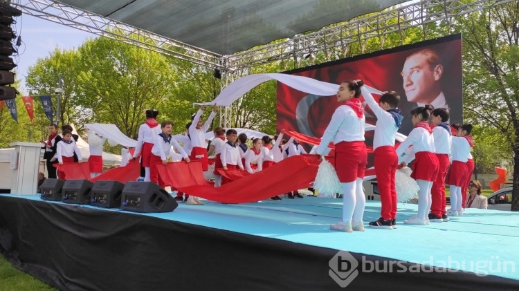 Bursa'da 23 Nisan coşkusu  