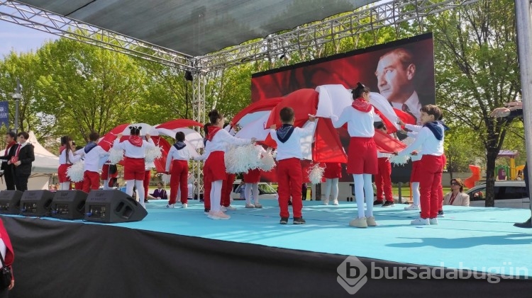 Bursa'da 23 Nisan coşkusu  